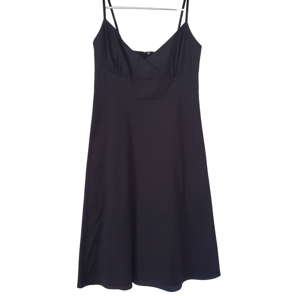 J Crew Black Babydoll Dress Size 4